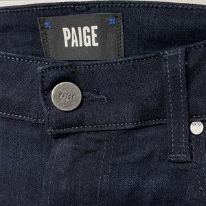 PAIGE Verdugo Crop jeans Size 28, Like New! Dark Blue